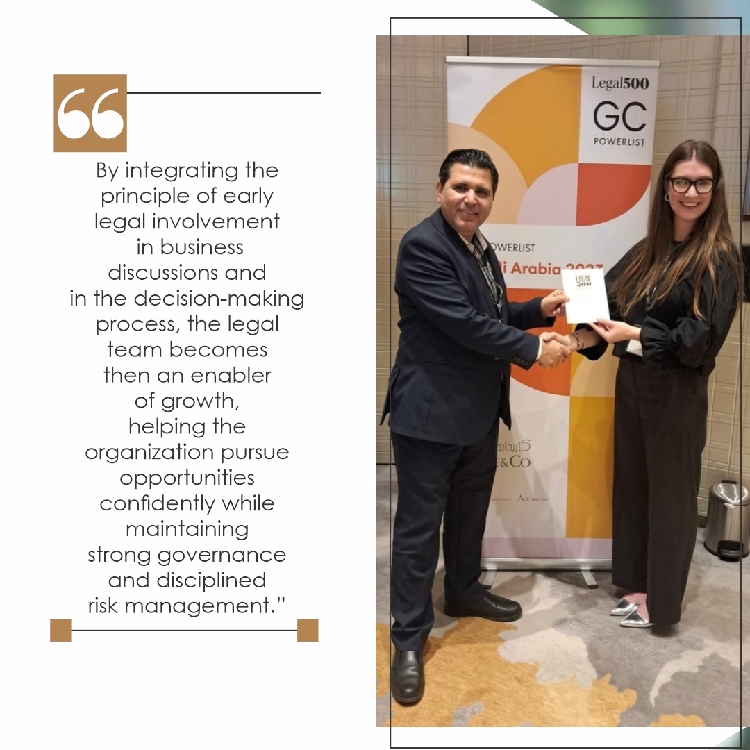 CatherineRvuls's tweet photo. Legal excellence goes beyond interpretation; it drives strategy, resilience, and sustainable growth. Dr. Khaled Aswad’s leadership demonstrates how legal insight, governance, risk management, and foresight are shaping business across the Middle East. https://t.co/B0CwDLCwJG