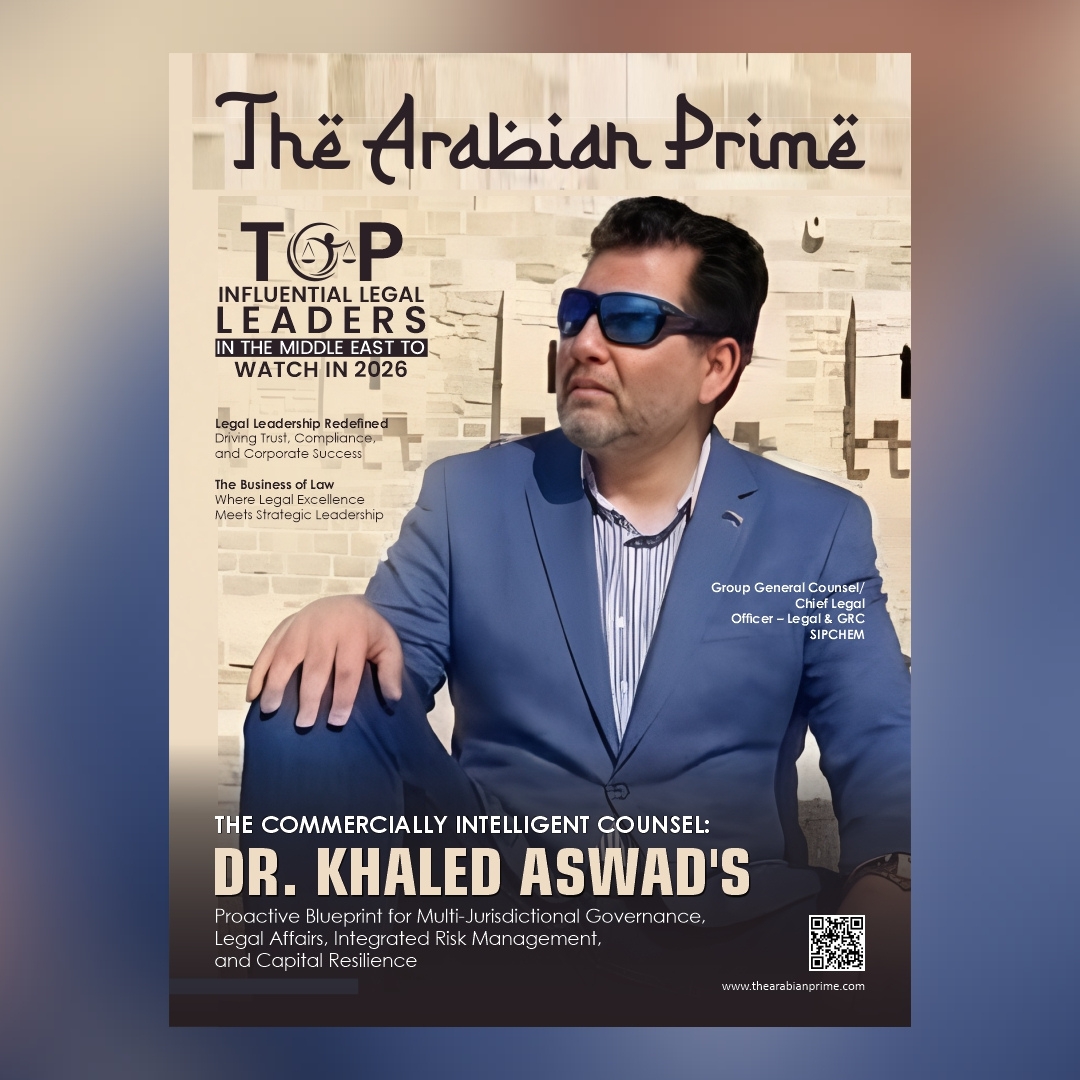 CatherineRvuls's tweet photo. Legal excellence goes beyond interpretation; it drives strategy, resilience, and sustainable growth. Dr. Khaled Aswad’s leadership demonstrates how legal insight, governance, risk management, and foresight are shaping business across the Middle East. https://t.co/B0CwDLCwJG