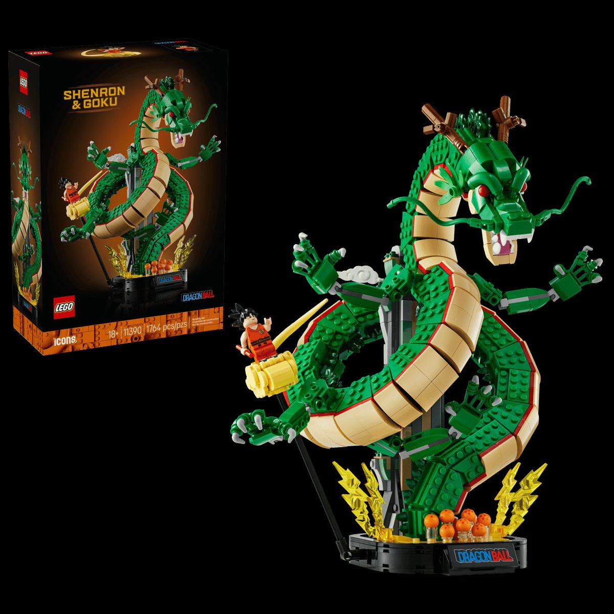 ofertasXjuegos's tweet photo. Dragon Ball: Shenron & Goku #LegoStore
DISPONIBLE el prΓ³ximo 4 de OCTUBRE
βοΈ https://t.co/vD6Bc7oQqb
1764 piezas
139.99β¬ https://t.co/s6q9OKJ2ur