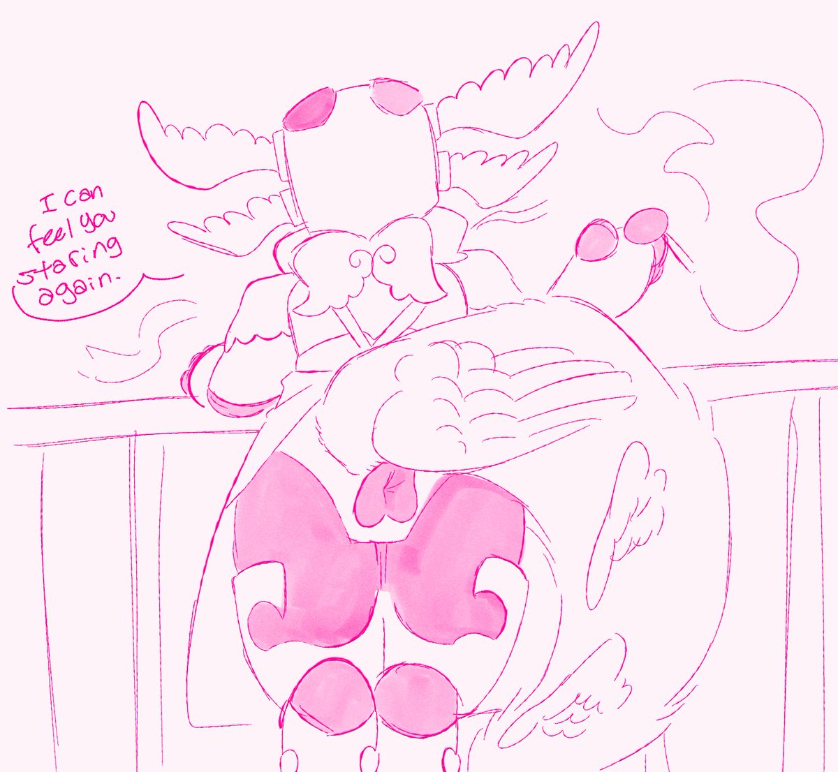 Siinful_bee's tweet photo. Wakes up, draws b10butt and leaves https://t.co/fdSs0uPr6R