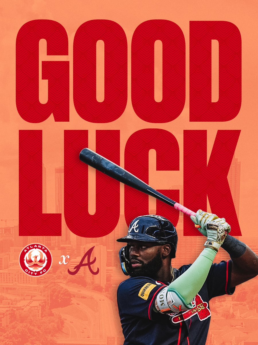 NWSLAtlanta2028's tweet photo. The A is behind you, @Braves  ⚾️❤️‍🔥 https://t.co/iSyoPk4NUk