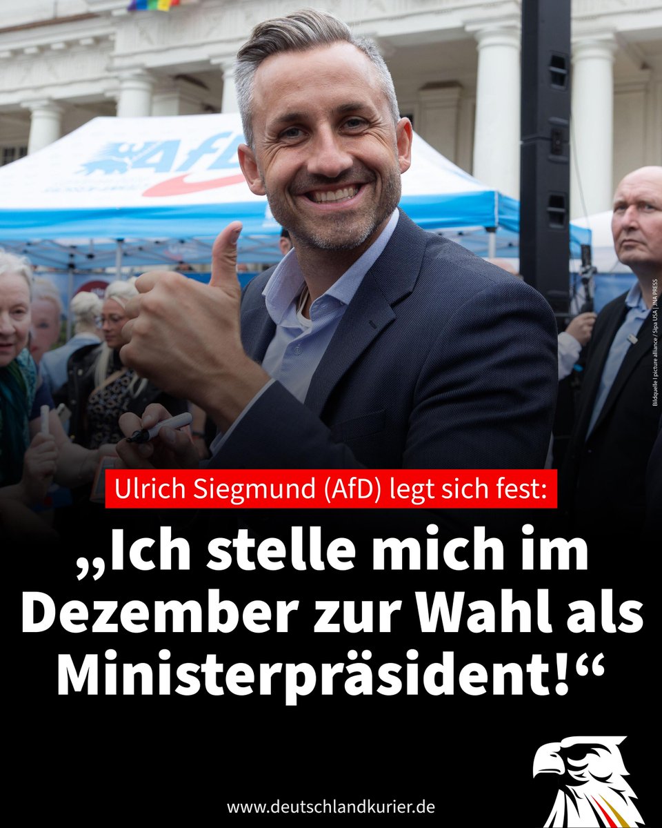 DCollatz35905's tweet photo. Er hat es verdient, Ministerpräsident von Sachsen-Anhalt zu werden. 
Ein Mann, der so gekämpft hat, für sein Volk. Deutschland, nein die Welt schaut auf dieses kleine Bundesland, wie er sein kleines Fleckchen auf dieser Erde wieder aus der Scheiße zieht.😻
https://t.co/3XgAU7jgr4