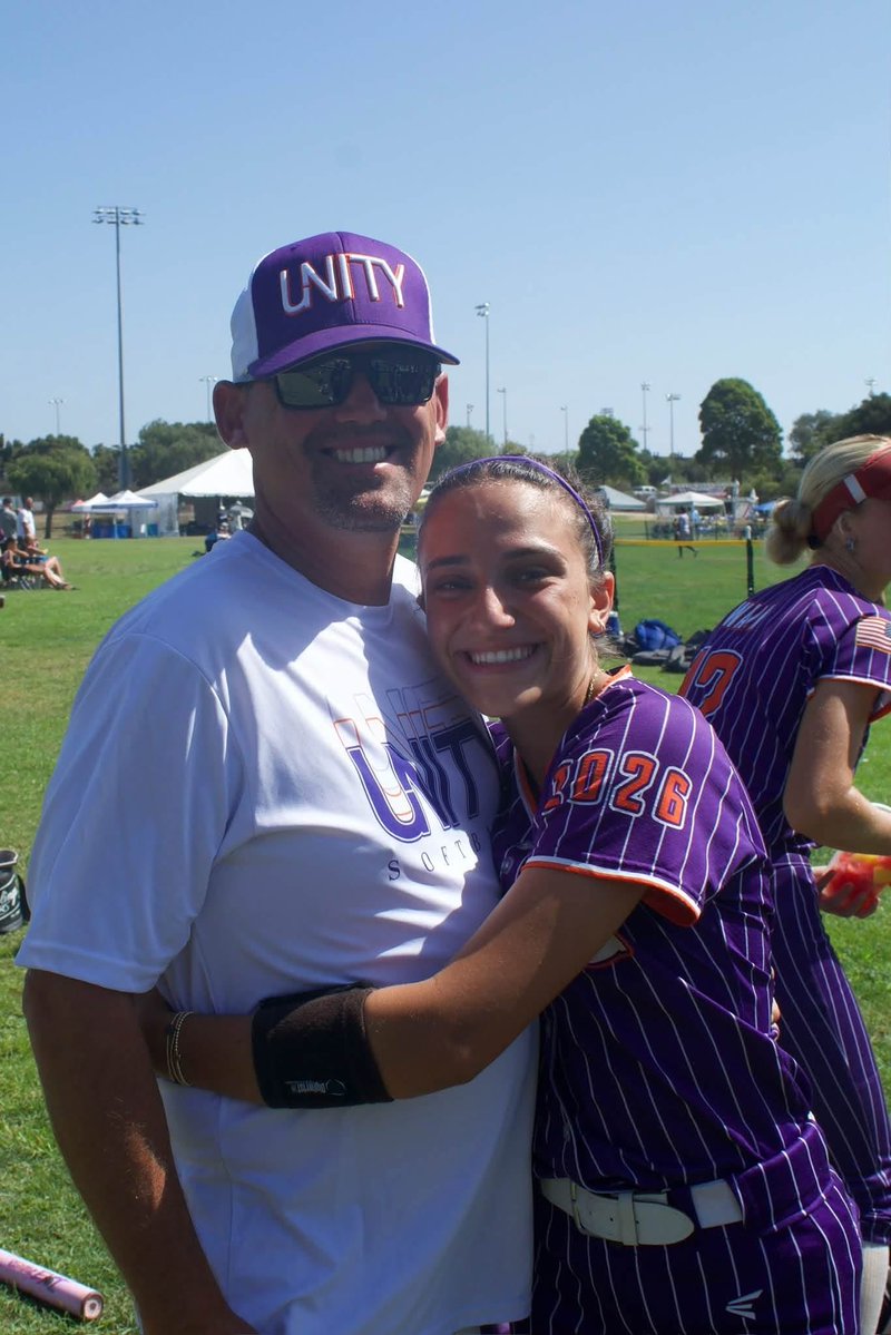 UnityCoachJosh's tweet photo. Snuck into Lafayette, Louisiana this morning to surprise this one on her 18th Birthday!  Birthday Day Trip!  Love you so much @hayliej2026 🎂🥳🎉

Happy Birthday HB! https://t.co/XDzEbLeWXm