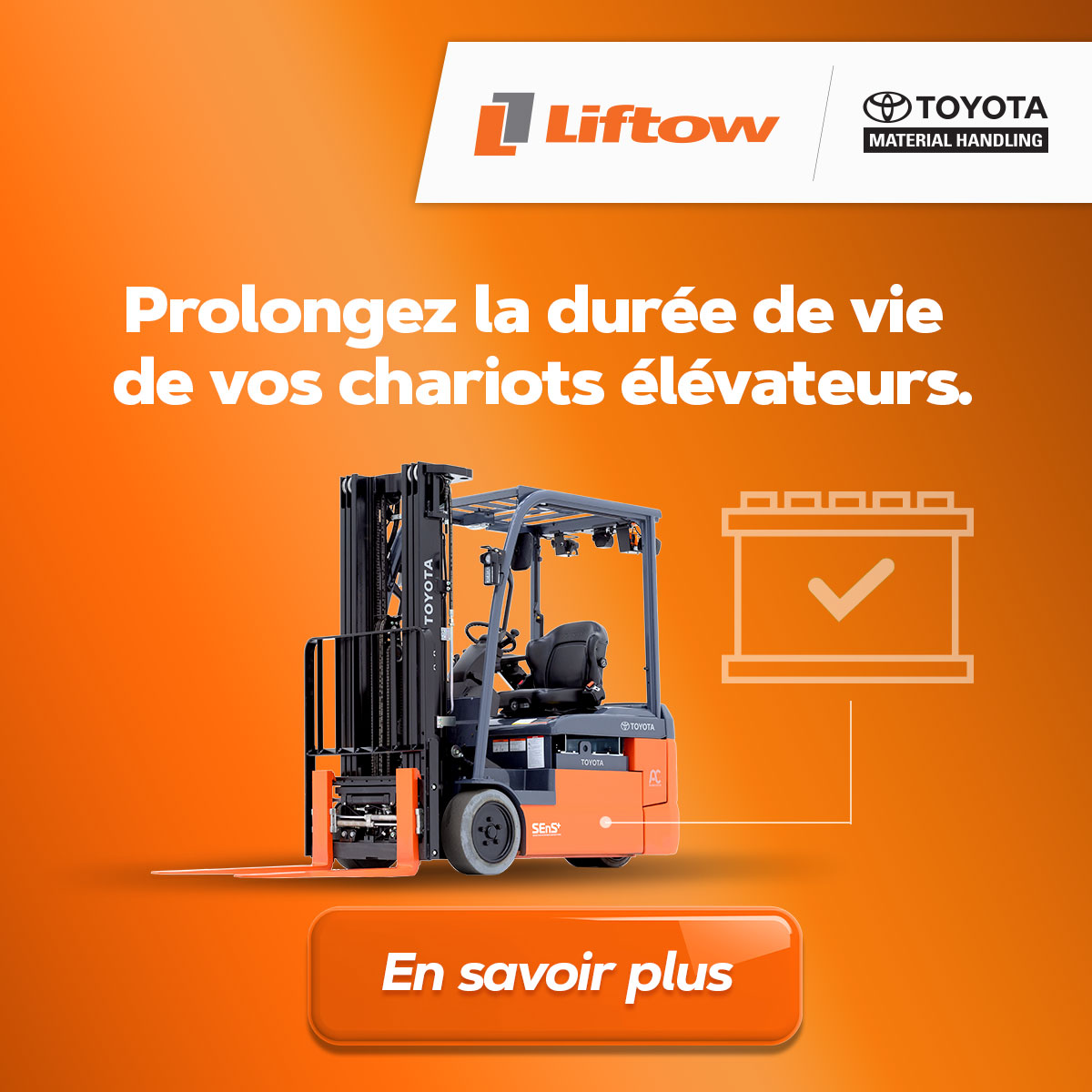 liftow's tweet photo. Prolongez la durée de vie de vos chariots élévateurs.
-
Des programmes d'entretien planifiés pour les batteries et les chargeurs de chariots élévateurs, toutes marques et tous modèles confondus.

Obtenez une soumission gratuite :
https://t.co/2sy2g2YqW8
888-319-5388

-
#Liftow https://t.co/uQwEmyCDBv