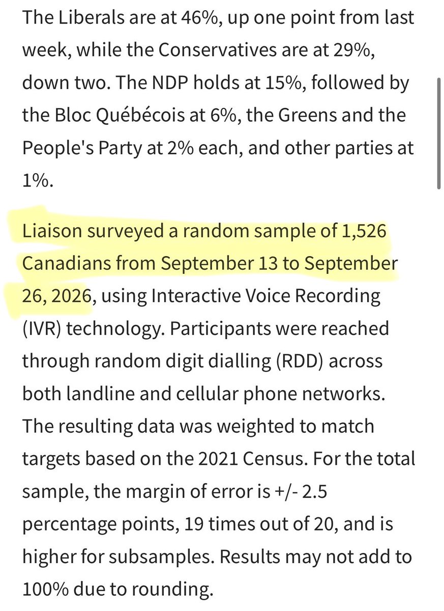 BeardedPolitic's tweet photo. @TrendPolCa @MarkJCarney @PierrePoilievre Only 1526 people polled! Thats not even a whole riding! https://t.co/mTuqJaEpiE