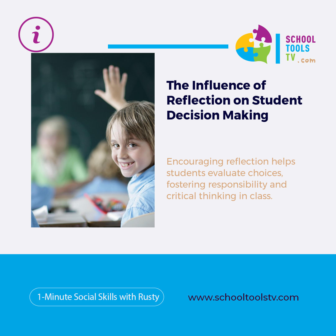 RustyMayVideos's tweet photo. The Influence of Reflection on Student Decision Making
Encouraging reflection helps students evaluate choices, fostering responsibility and critical thinking in class. ✨
#StudentReflection
#CriticalThinking
#TeachingResponsibility https://t.co/8Wy9TTxw4g