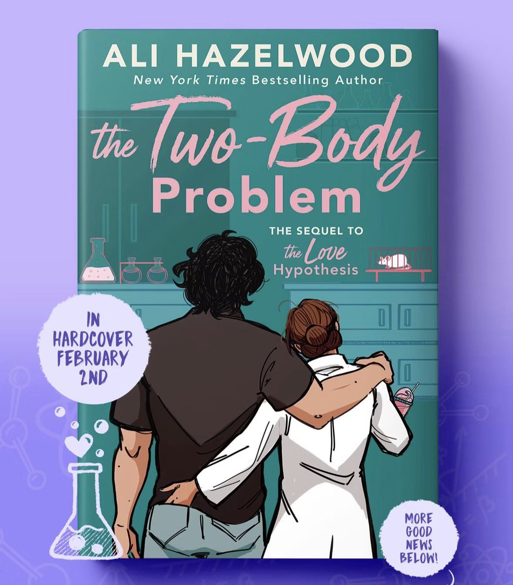 rhysouls's tweet photo. gente meu deus eu tô passando mal mas vamos lá 

- the two-body problem é a sequência oficial de the love hypothesis 
- vai lançar no dia 02 de fevereiro de 2027 na gringa 
- teremos edição em capa dura então espero que a arqueiro traga também por que vai ser lindo 
- teremos mais notícias nos próximos dias 

SEGUE A SINOPSE