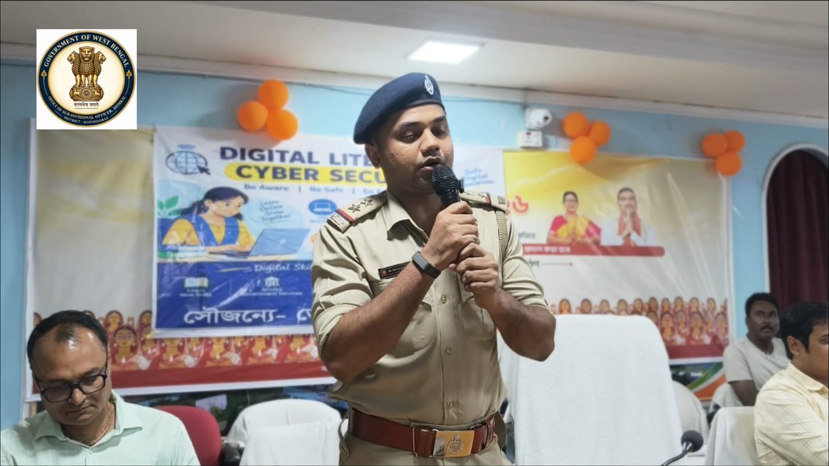 SD10564376's tweet photo. Digital Literacy &amp; Cyber Security Awareness at Domkal SDO office 
@narendramodi
 
@AmitShah
  
@SuvenduWB
 #domkal #murshidabad #Westbengal https://t.co/RGORrY0QQr
