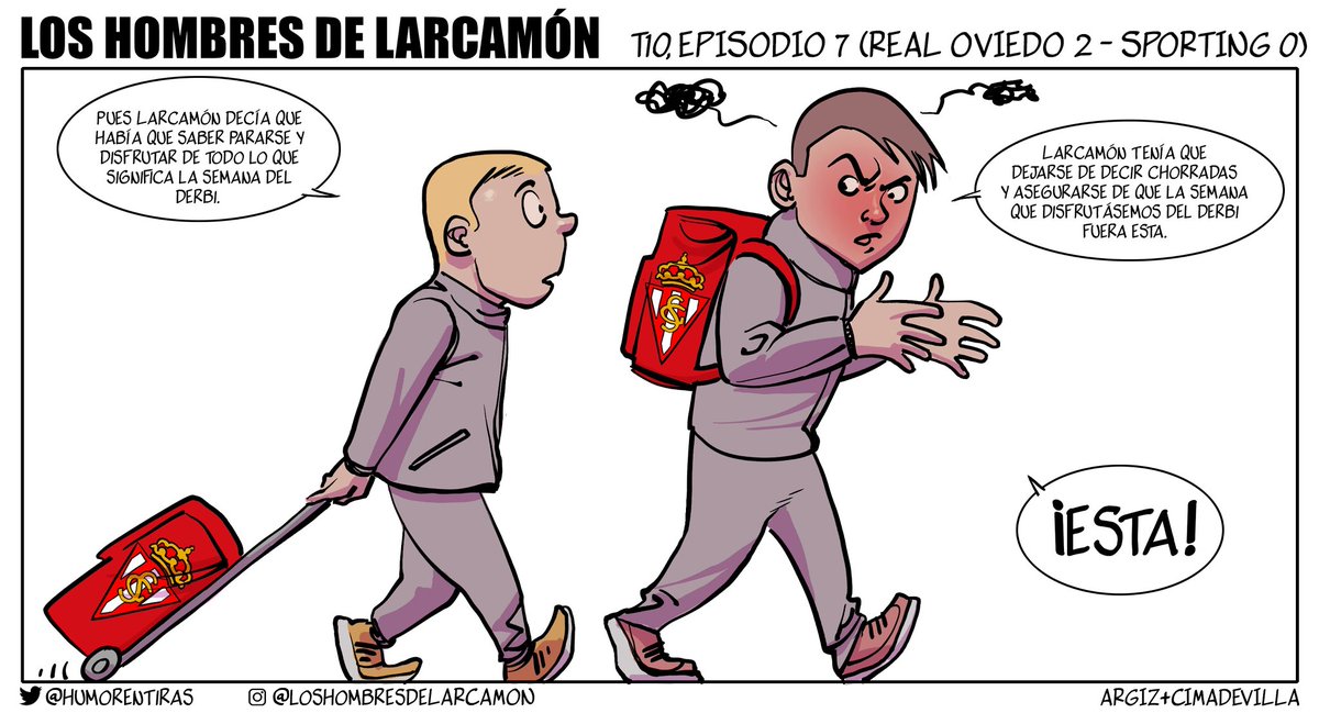 humorentiras's tweet photo. Larcamón nos lleva mintiendo respecto al @RealSporting que íbamos a ver (resultados aparte), pero la semana del derbi se dedicó a decir frases a lo Mr Wonderful, tribuneradas y bobadas varias… pero por lo visto no se dedicó a lo que importaba: a que esta plantilla juegue a algo. https://t.co/A9lfjvSX6t