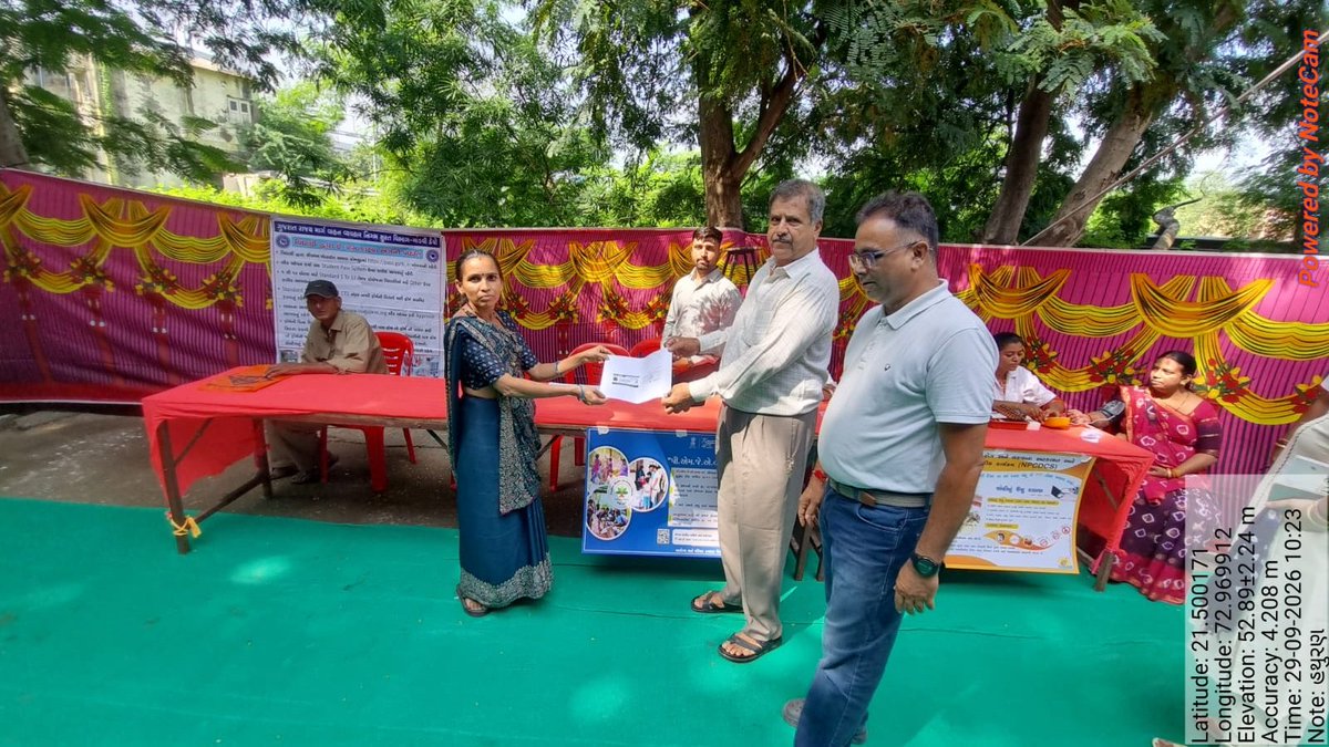 MangrolTdo's tweet photo. આજરોજ તા.૨૯/૦૯/૨૦૨૬ ના "સેવાસેતુ ૨.૧ (ગ્રામ્ય)" કાર્યક્રમ માંગરોળ તાલુકાનાં હથુરણ તા.માંગરોળ ખાતે કરવામાં આવ્યો. જેમાં તા.પં.માંગરોળના સદસ્યશ્રીઓ તથા અધિકારીશ્રીઓ હાજર રહ્યા હતા. https://t.co/bfzsNRlURz