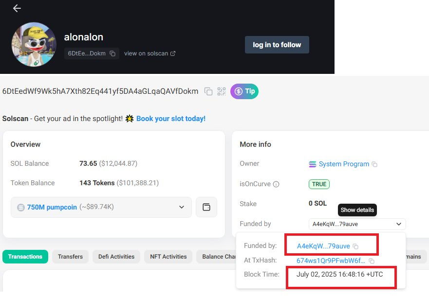vinhodler's tweet photo. Everyone buying and sending the coins which the pf dev claimed

but the cat deployed by Alon is free here at 8k $CAT 

5E8RdDo7tp6HkvqiH2uwQ3jUfMhMR3Q4MJZ5i8Dxpump https://t.co/c9raYZkvpx