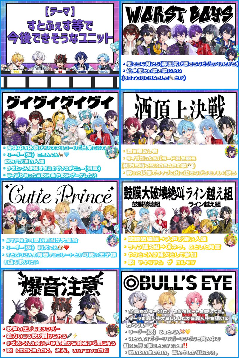 chaaa_n23's tweet photo. 9.27(日)
【STPRオリジナルユニットを作ろう！！】
公式配信のまとめてみました👟⭐️

#すにすて #STPR https://t.co/jXTLG92Ka4