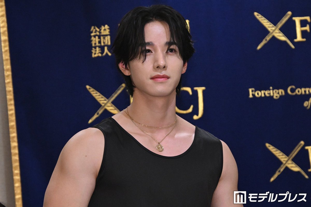 modelpress's tweet photo. JO1「全米デビュー出発式」開催🎊

＼男性グループアーティスト初／
外国特派員協会主催の記者発表❗️
https://t.co/ylKH3tTByw

「時には道に迷ったような感覚になったり、どの方向を向けばいいのかわからなくなったりするときもありました」 https://t.co/LkyhEuMekp