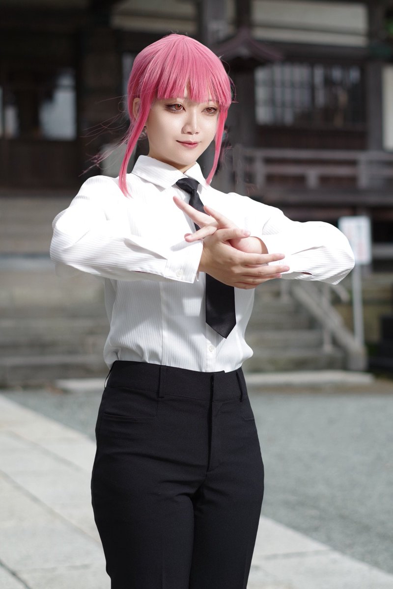 PorteYuri's tweet photo. コスプレ
   ↪︎チェンソーマン / マキマ

⁡model： セラ 様/ @nekowo_konekone

cosplay ChainsawMan MAKIMA
えのこす 江ノ島コスプレ祭 https://t.co/6kPF3puKZC