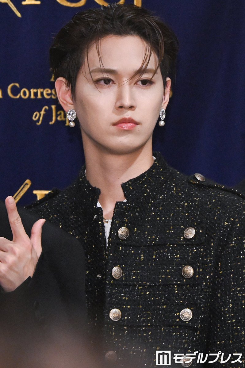 modelpress's tweet photo. JO1「全米デビュー出発式」開催🎊

＼男性グループアーティスト初／
外国特派員協会主催の記者発表❗️
https://t.co/ylKH3tTByw

「時には道に迷ったような感覚になったり、どの方向を向けばいいのかわからなくなったりするときもありました」 https://t.co/LkyhEuMekp