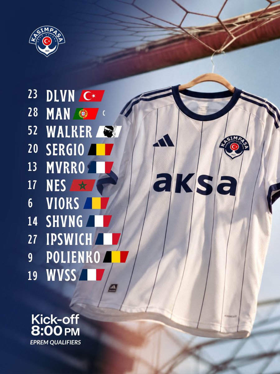 Void_VPG's tweet photo. MATCH DAY 📅

📺 : https://t.co/kUJjM4UgNE⁠
🕗 : 20:00 (UK Time)
⚽ : ePrem

After reaching the TOP 8 in our first ePrem Qualifier, we’re back tonight ready to fight for more points. 

COME ON KASIMPAŞA! 💙🤍

@VPGEurope @VPGPremier @OfficialVPG

#FC27 #PROCLUBS #VPG #Kasımpaşa https://t.co/xGrMXIDx62