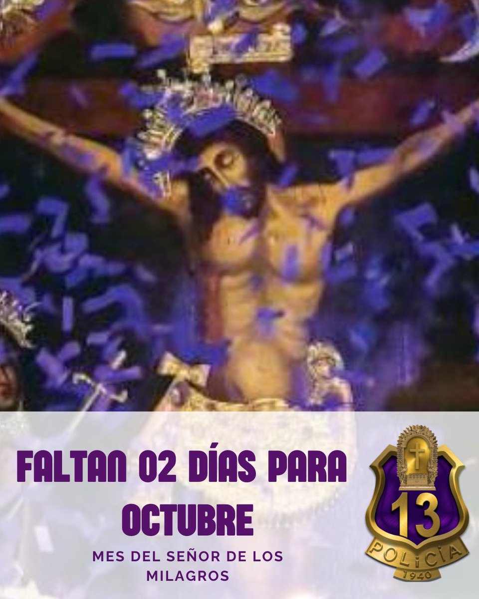 EduardoLi_B's tweet photo. Faltan 02 días para la Cuaresma Limeña.
Hoy Señor te queremos pedir por aquellas personas que se encuentran luchando día a día para salir adelante. Brindales esa esperanza para que nunca dejen de batallar.
#OctubreLlegaYa #UnionDisciplinaTrabajo #HSMN https://t.co/9NezVK62lc