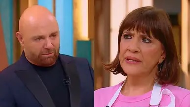 luisbremer's tweet photo. Estrenó picante @MasterChefAR "La bardeada dejala afuera... ¿Qué te pasa Germán?"
https://t.co/xPMohhYY8N
@negropolisok @telefe @wanditanara https://t.co/LcrF8LQe4p