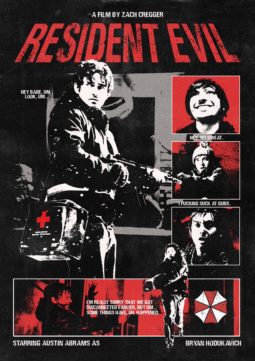 forgedkill's tweet photo. resident evil poster made by me https://t.co/wMDG4U1h6P