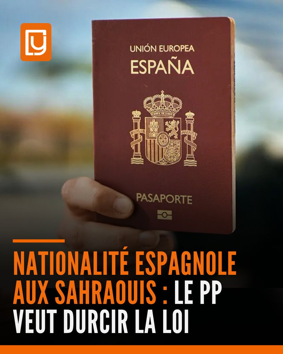 yabiladi_fr's tweet photo. 🇪🇸⚖️ Le Parti populaire (PP) cherche à durcir les conditions d'obtention de la nationalité espagnole pour les Sahraouis, comme en témoignent les neuf amendements qu’il a déposés au Sénat.
🔗: https://t.co/A2ctZsC0R6
#Espagne #PP #PartiPopulaire #NationalitéEspagnole #Actualité https://t.co/0dwhXJT5q1
