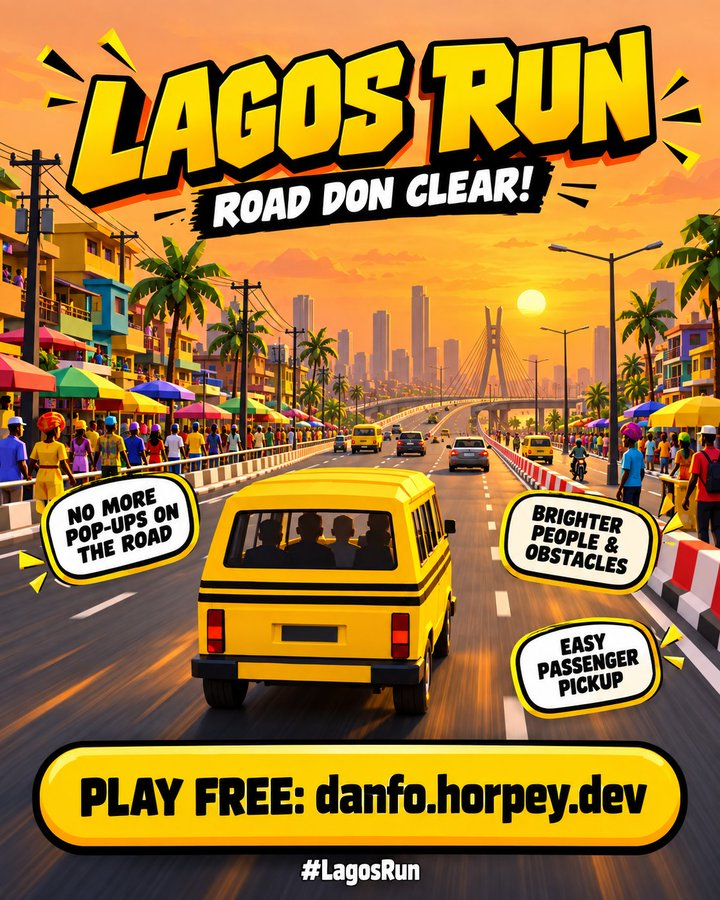 PulseNigeria247's tweet photo. Nigerian developer, @eureka_seamless, goes viral after turning Lagos Danfo life into a game. https://t.co/dizjzBdlm0
