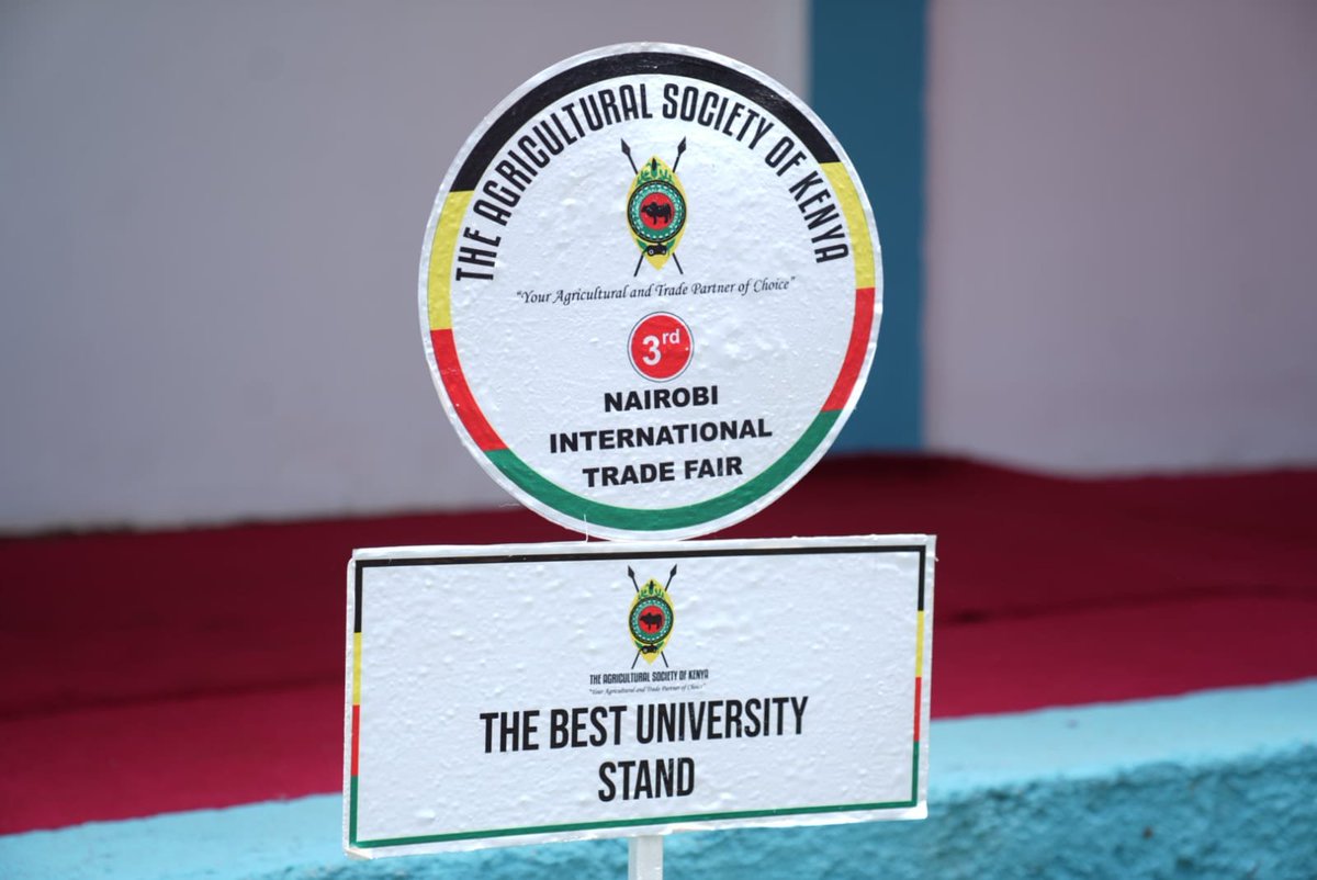 UONFST's tweet photo. 🏆 @uonbi shines at #NITF2026 1st in Best Stand in Research &amp; Development (Educational) and 3rd in Best University Stand. A strong showcase of research, innovation and impact. #weareUoN #ASK2026   #TwendeNairobiShow https://t.co/zy1i2dlkQj