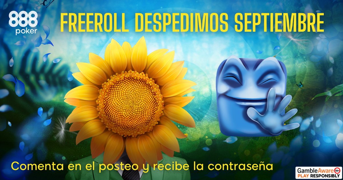 888pokerLatam's tweet photo. 📌 FREEROLL para despedir Septiembre!
Para recibir la contraseña por mensaje privado solo debes realizar estos 3 pasos:
1. Dale ME GUSTA
2. Comparte y sigue nuestra cuenta.
3. Comenta con el número # de Evento del MAIN EVENT de la Serie XL Autumn https://t.co/YCQGq24XcV