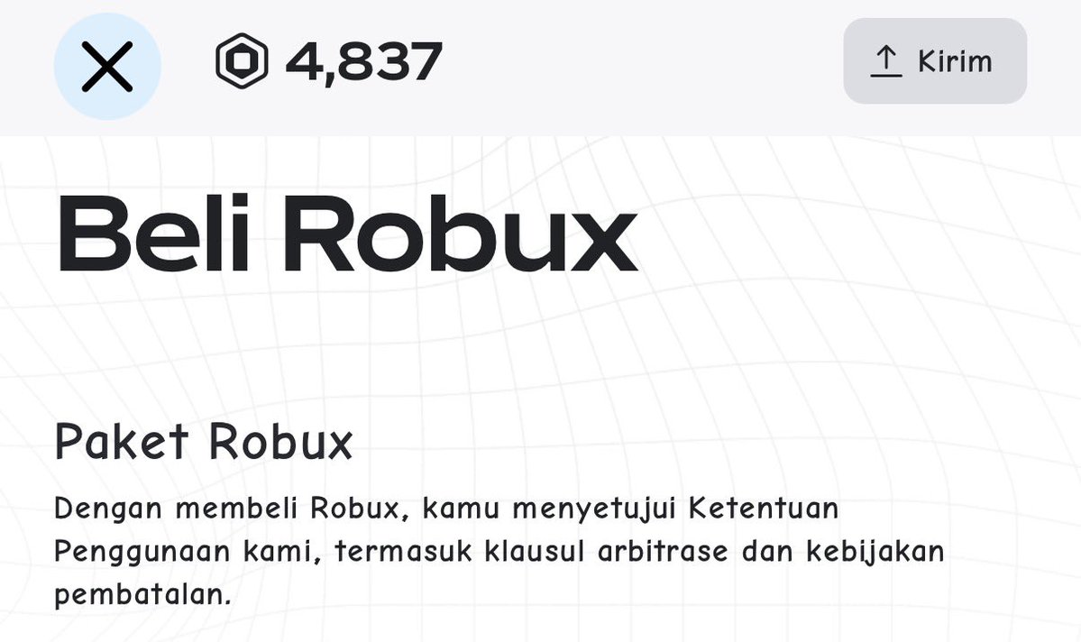 backsead's tweet photo. cuss jajan robux lagi #zonauang https://t.co/w0Ljxr8fd4