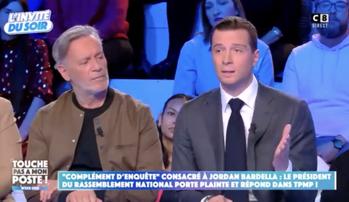 tristanwaleckx's tweet photo. Pour rappel, quand #ComplementDenquete avait révélé le faux compte Twitter de Jordan Bardella, où il enchaînait blagues racistes et hommage au « grand sociologue » (sic) Alain Soral, il avait annoncé déposer une plainte. Deux ans plus tard, celle-ci n’a toujours pas été reçue https://t.co/Yi3YzRicFj