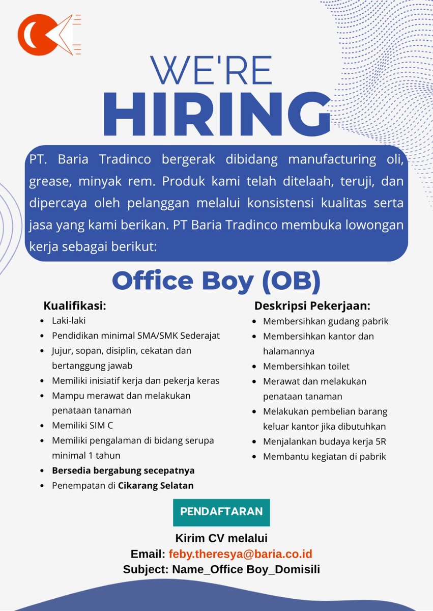 deeproastea's tweet photo. pe
ingfo loker nih bos https://t.co/c8ZRW4h1ZH