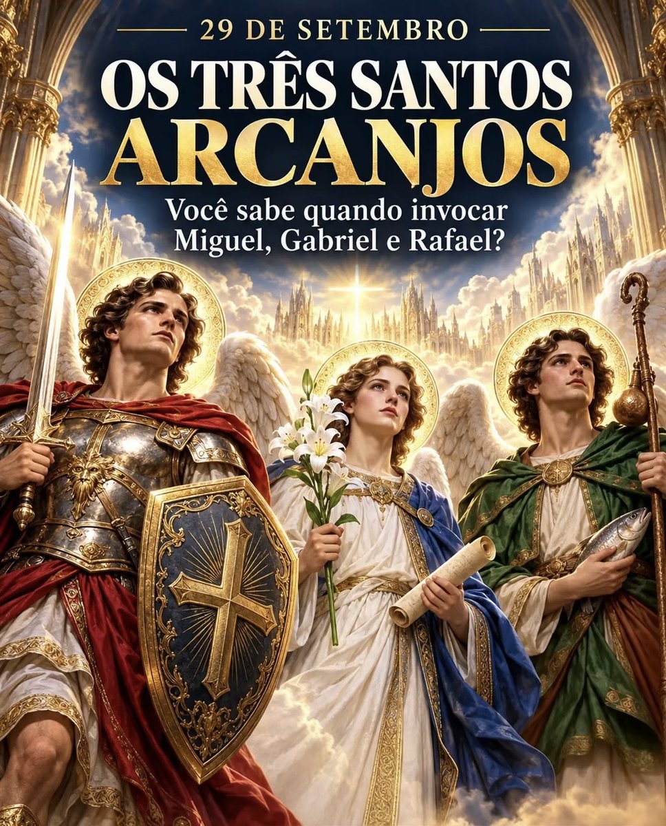 pemarcelorossi's tweet photo. Amados 
NA QUARENTENA - COROA(Terço 📿) de SÃO MIGUEL ARCANJO ⚔️🛡️✝️📿
DIA DE SÃO MIGUEL ARCANJO 📿⚔️🛡️✝️
#compartilhe no #youtube 
#familia #saude  #alegria 
Para ser notificado, por gentileza se inscrevam no meu canal do youtube https://t.co/LuQHG2NQl8…
e acionar o sininho 🔔 👍
Deus abençoe ✝️
Até já, às 7 horas da manhã ao vivo! 
Depois às 8 horas da manhã ( também ao vivo) nosso MOMENTO DE FÉ pela rádio 📻 ou Apo e no Spotify ( aí é gravado)!
Espero vocês 🤗🤗
🐜🐜🐜 de JESUS vamos ao BOM COMBATE ⚔️🛡️✝️🙌🐜🐜🐜🐜
JESUS AFASTA DE MIM, TUDO AQUILO QUE ME AFASTA DE TI!
JESUS AFASTA DE MIM,TODAS AS PESSOAS QUE ME AFASTAM DE TI!!
Eu sou vitorioso pelo SANGUE 🩸 DE JESUS CRISTO ❤️‍🔥❤️‍🔥❤️‍🔥