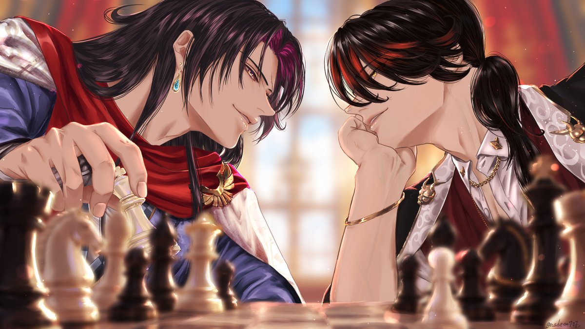 nade00727's tweet photo. chess ♟️
#zalillust #Akurylic https://t.co/mQtYkBdxO3