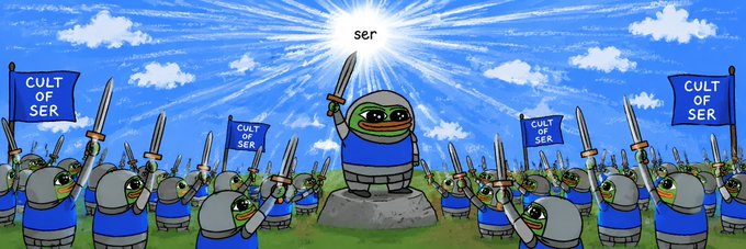 ticaonsol's tweet photo. . @sapijiju keeps tweeting the “ser,” and Pump is in desperate need of a true cult runner.  Could this finally be the time to run up Cult of Ser? 

 “Ser” is literally one of the biggest and most recognizable crypto terms of all time.  

Are you ready ser??

https://t.co/DI70vNTAhe

https://t.co/irKaOYOl2o