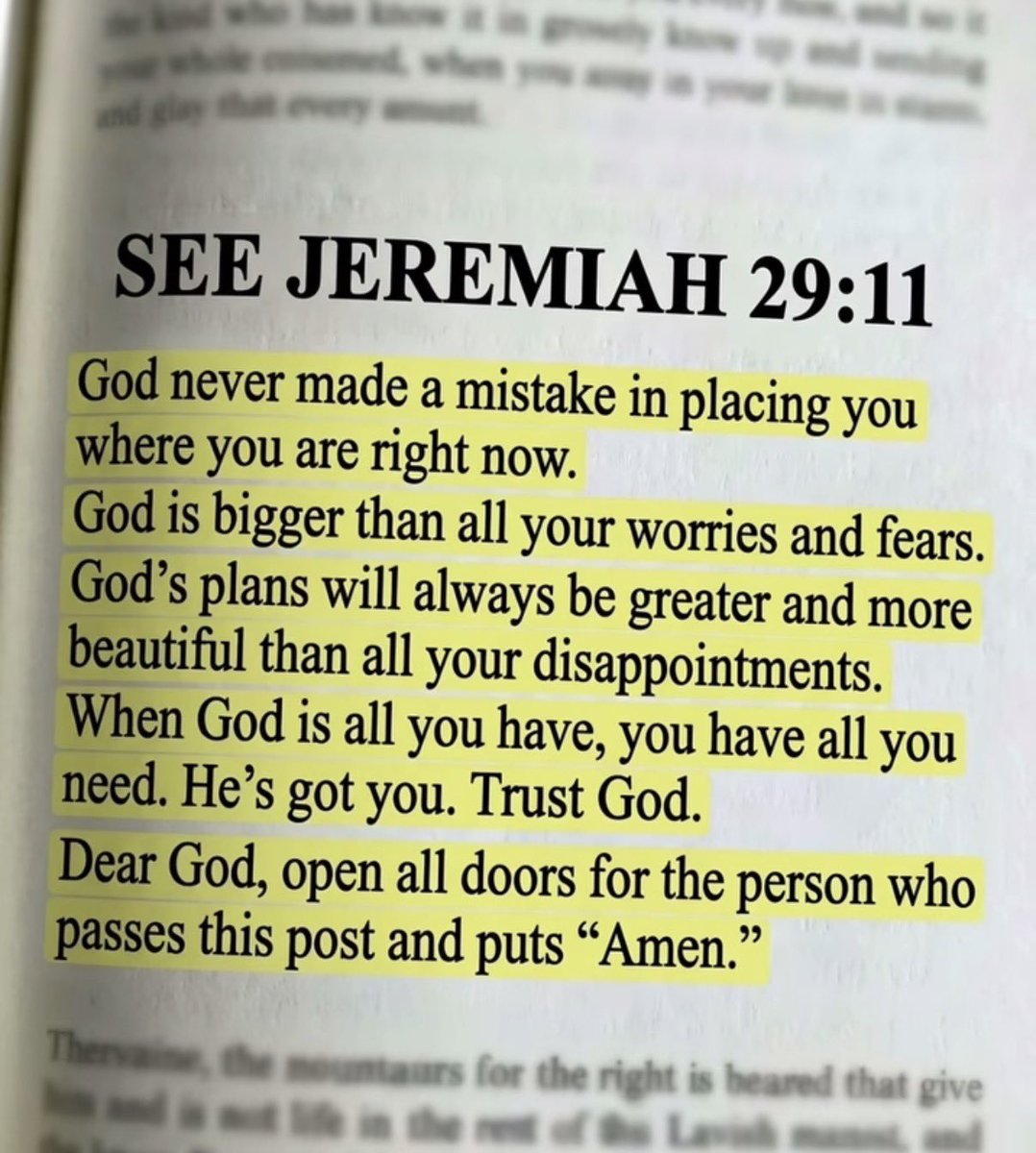 ChefDViews's tweet photo. JEREMIAH 29:11 https://t.co/b5o4SAu82m