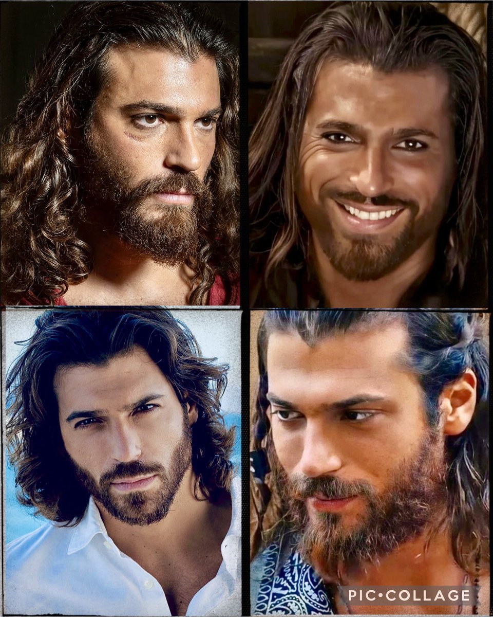 MariaLuiza20695's tweet photo. In four moments mode of long hair and beautiful smiles (credit to the author) 
I vote for #CanYaman from Turkiye for The 100 Most Handsome Faces of 2026
#100faces2026 
#tccandler 
@tccandler https://t.co/9ctLIN2K47