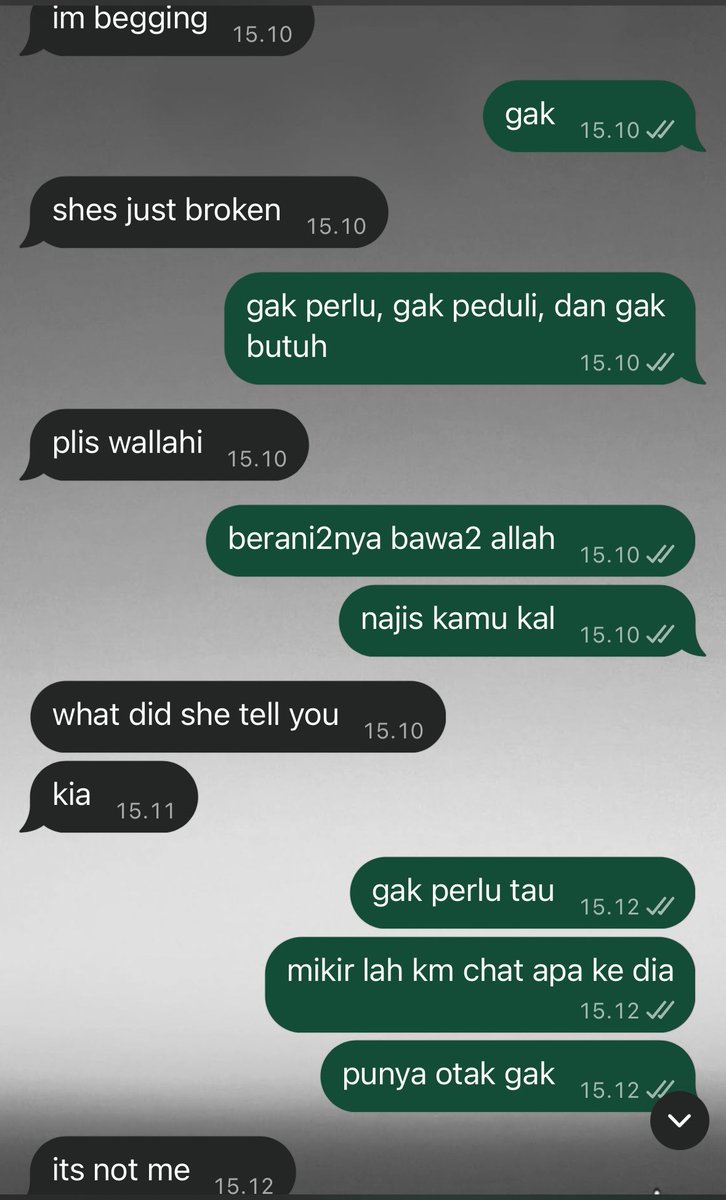 nikiateh's tweet photo. ternyata cowok najis🤮🤮🤮🤮🤮 https://t.co/dDPDeguMNN