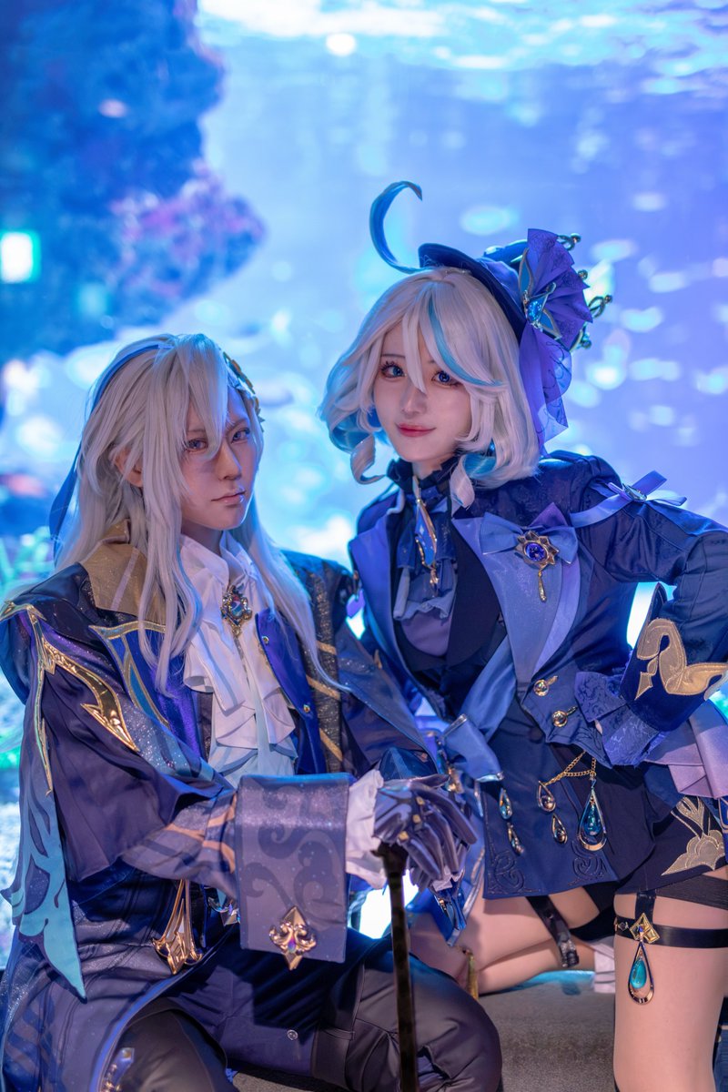 elily0511's tweet photo. 【 cosplay: 原神 】 

   Après le dernier acte.

#GenshinAnniversary #GenshinImpactㅤ https://t.co/FwmWngYiqT