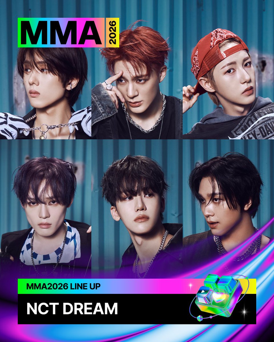 melon's tweet photo. [𝗠𝗠𝗔𝟮𝟬𝟮𝟲] 𝟯𝗿𝗱 𝗟𝗜𝗡𝗘-𝗨𝗣

#NCTDREAM #엔시티드림

NCT DREAM이 #MMA2026 과 함께합니다!
앞으로 공개될 라인업도 기대해 주세요🔥
👉🏻 https://t.co/oofRwDjymO

K-POP CONNECT: The New Pulse, MMA2026 🏆

📅 2026.11.14(SAT) - 11.15(SUN)
📍 고척 스카이돔

@NCTsmtown_DREAM
#멜론 #Melon #멜론뮤직어워드