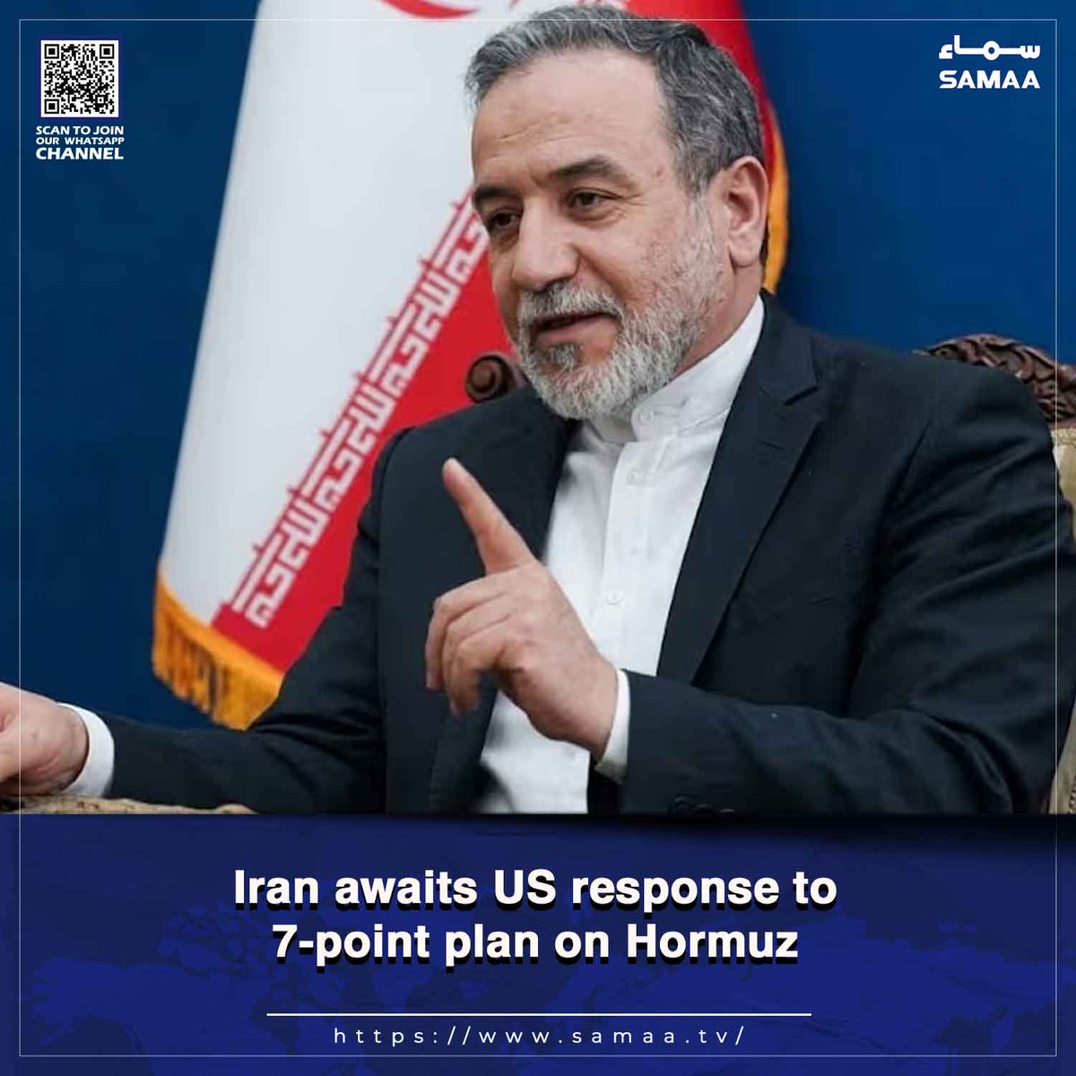 SAMAATV's tweet photo. Araghchi says Qatar, Pakistan continue mediating between Iran, US

Read more: https://t.co/DIq6EnUGvj

#SamaaTV #IranUStalks #USIrantalks #MiddleEast #Araghchi #StraitofHormuz #Qatar https://t.co/gqU7FtU611