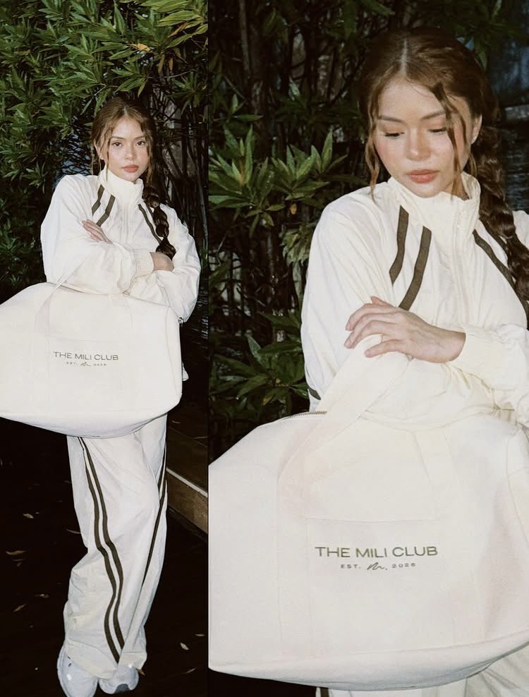 clumpsy_penguin's tweet photo. aubrey wearing mili’s structured jacket and pants🥺 ang gandaaaa

we need aubrey and mikha collab https://t.co/fG5lVEzFWc