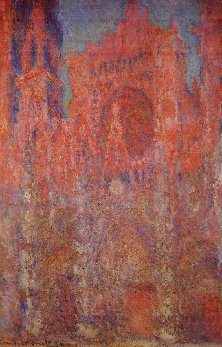 artistmonet's tweet photo. Rouen Cathedral - 1892 #artbots #monet https://t.co/rGuZhXjipV
