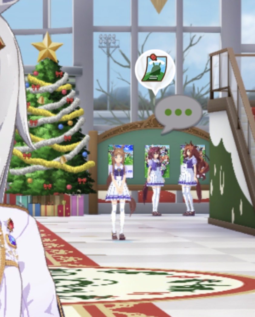misupien's tweet photo. Christmas started in Umamusume 

#umamusume #umamusumeprettyderby https://t.co/Ysxqbn6TPh