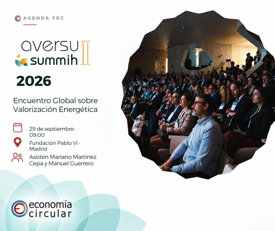 Ec_Circular's tweet photo. Una jornada dedicada al presente y futuro de la valorización energética, la gestión de residuos, las infraestructuras y la innovación aplicada a la #EconomíaCircular.
🔗 https://t.co/qRI78TqzAi https://t.co/Nm4GR6dYn6