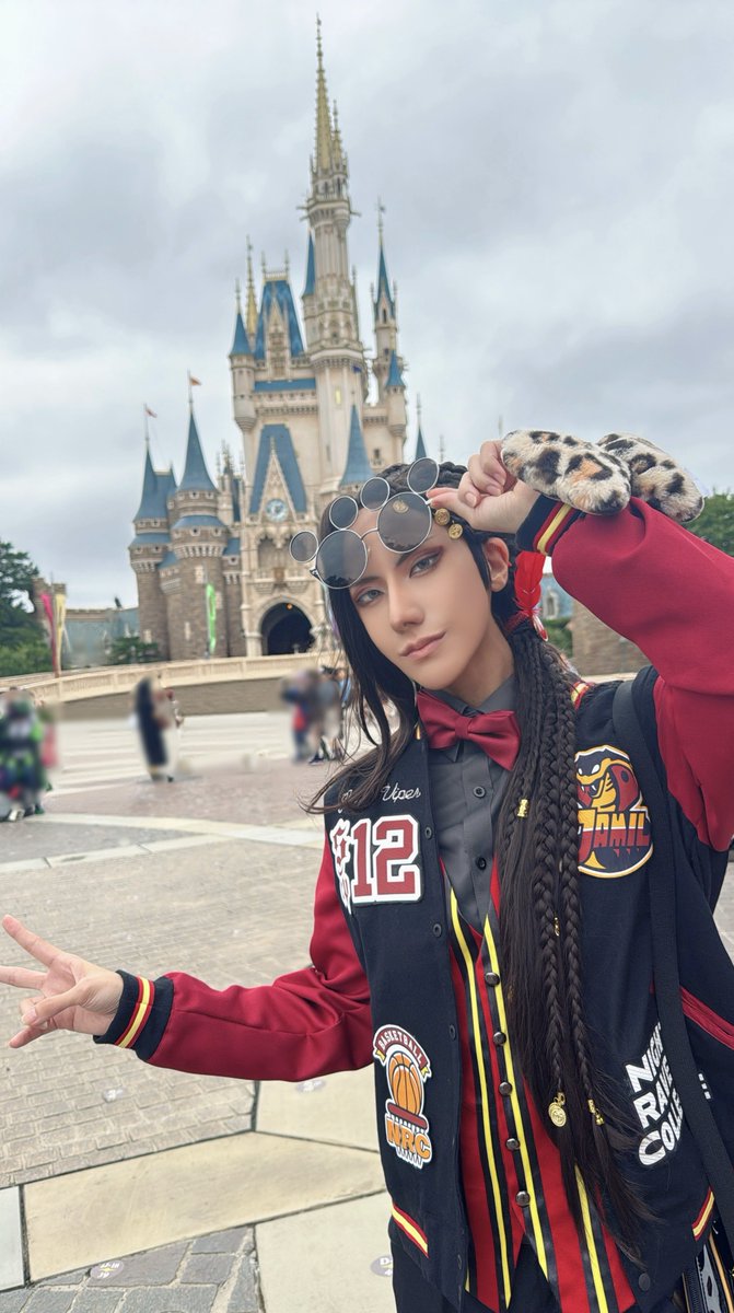 7_nnc7's tweet photo. 土曜日はユニオンバースデーで楽しんできた🐍

#Dハロ仮装2026
#Dハロツイステ https://t.co/znm4z1hUux