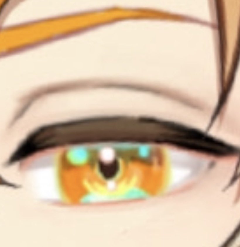 samonn_avocado2's tweet photo. バイカラーな瞳が大好きなんじゃ〜。
見る角度で目の色が変わって見えるの凄いスコ https://t.co/dbblkvGGm6