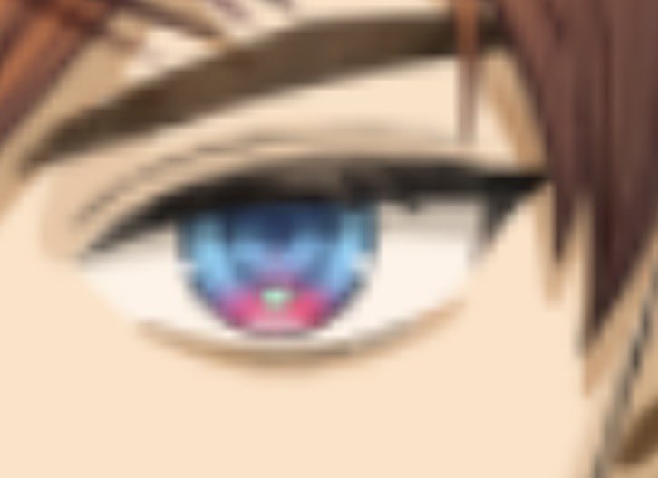 samonn_avocado2's tweet photo. バイカラーな瞳が大好きなんじゃ〜。
見る角度で目の色が変わって見えるの凄いスコ https://t.co/dbblkvGGm6