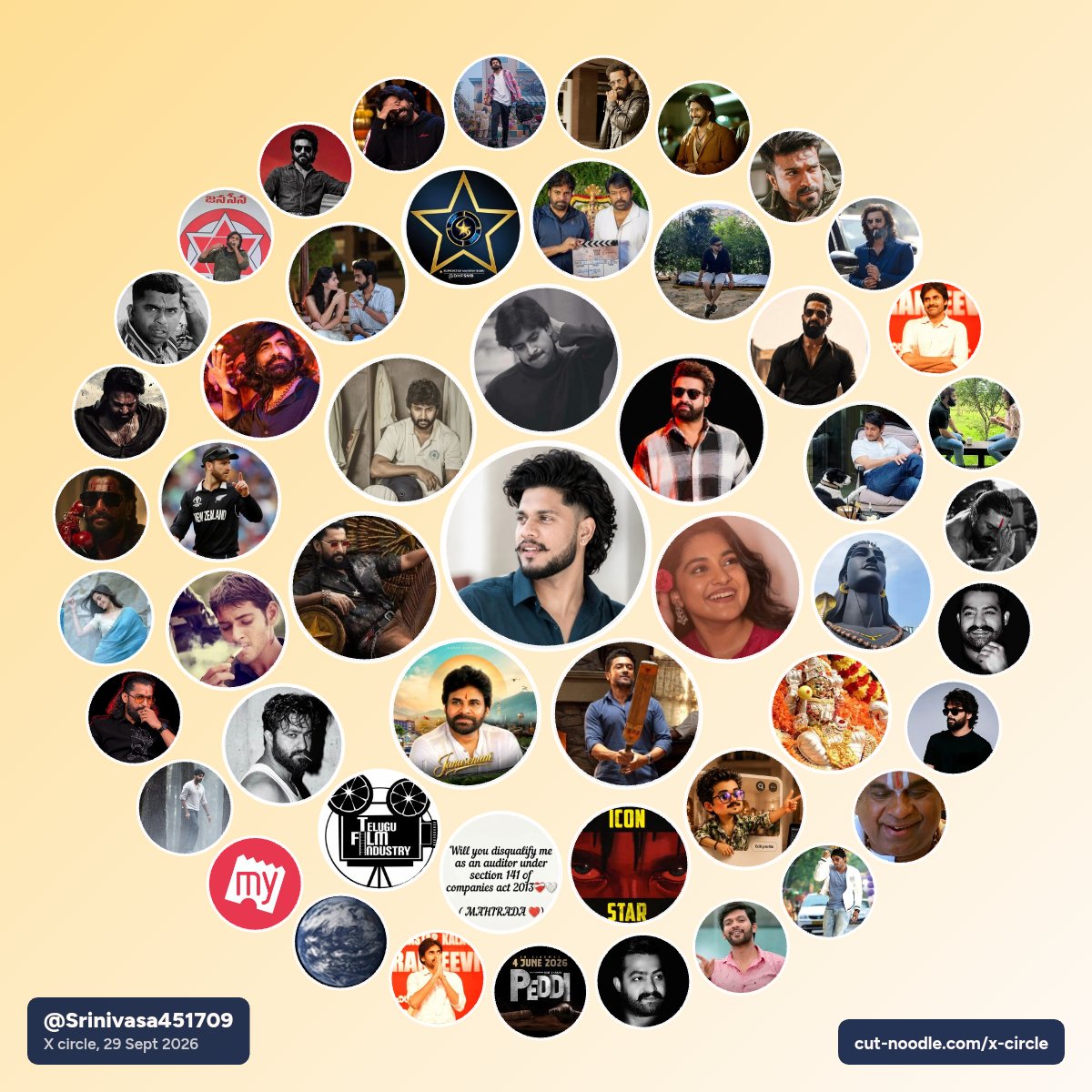 Srinivasa451709's tweet photo. MY 𝕏 #CIRCLE  💫 https://t.co/SoS8IIp4ES