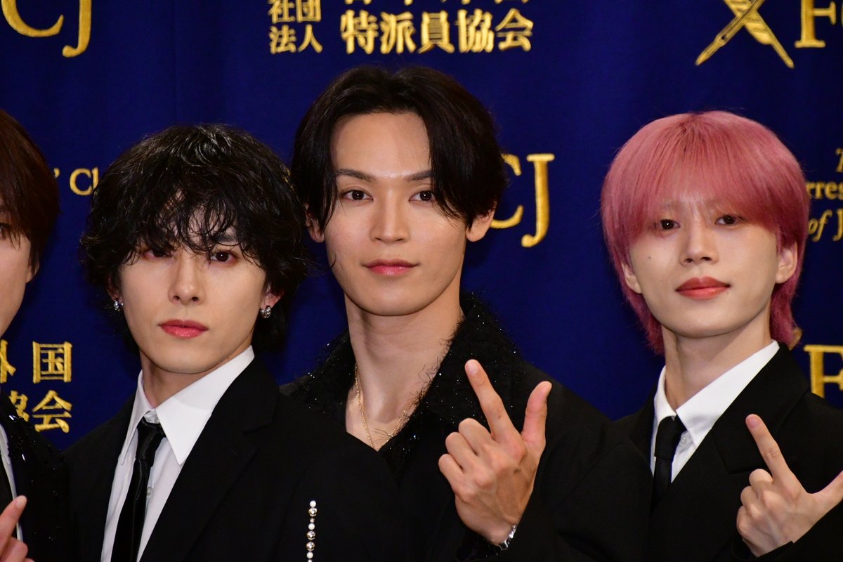 encountofficial's tweet photo. 【　#ENCOUNT Event Photo　】

JO1・與那城奨、全米デビューに万感✨
「『Go to the TOP』が現実になっていく大きな一歩」

🖇https://t.co/j0vGGniAuu
（📸個人ショットあり）

#JO1 @official_jo1 https://t.co/4nByehGo6A