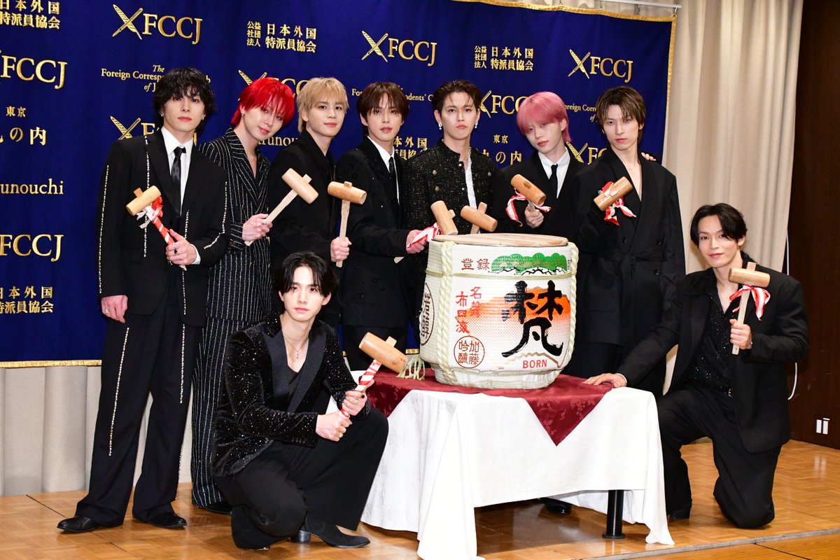 encountofficial's tweet photo. 【　#ENCOUNT Event Photo　】

JO1・與那城奨、全米デビューに万感✨
「『Go to the TOP』が現実になっていく大きな一歩」

🖇https://t.co/j0vGGniAuu
（📸個人ショットあり）

#JO1 @official_jo1 https://t.co/4nByehGo6A