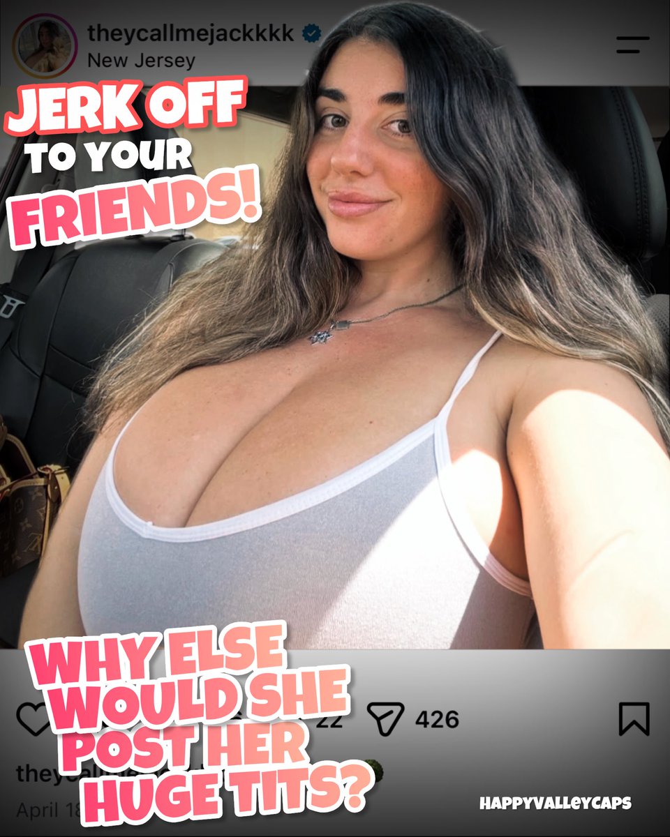 happyvalleycaps's tweet photo. Why else would she be posting her giant tits?

#goon #gooncaption https://t.co/sWaJQmMRpv